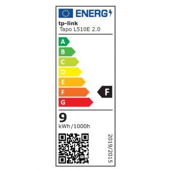 TP-Link Tapo Smart LED Bulb Wi-Fi E27 806lm 8.7W Dimmable White Warm L510E(2-PACK) - Image 7