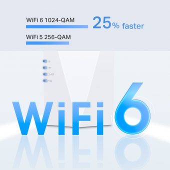 TP-Link RE600X AX1800 Wi-Fi 6 Range Extender v2 - Image 5