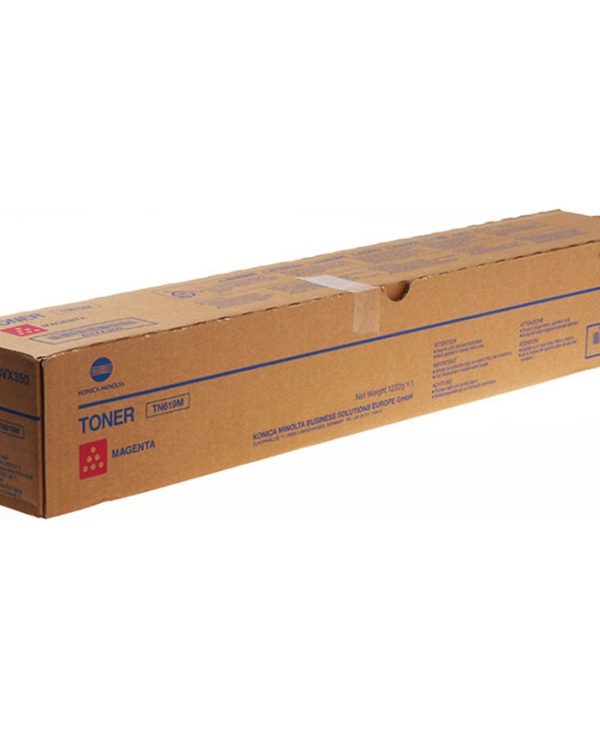 Konica Minolta TN619m Toner Magenta 78k Pgs A3VX350