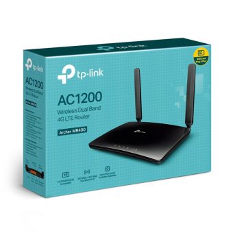 TP-Link AC1200 Wireless Dual Band 4G LTE Router Archer MR400 V3 - Image 4