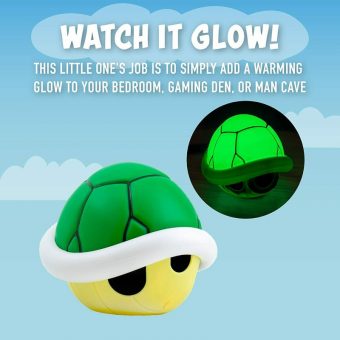 Paladone Super Mario - "Green Shell" Light PP8028NN - Image 2