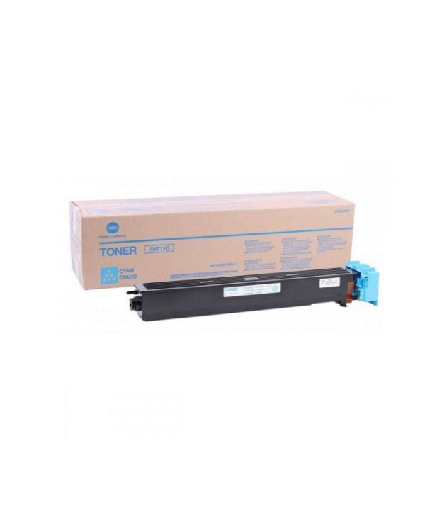 Konica Minolta TN-711C Toner Cyan 31.5k Pgs A3VU450