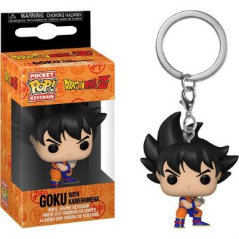 Funko Pocket Pop!: Dragon Ball Z - Goku With Kamehameha Keychain 889698547307