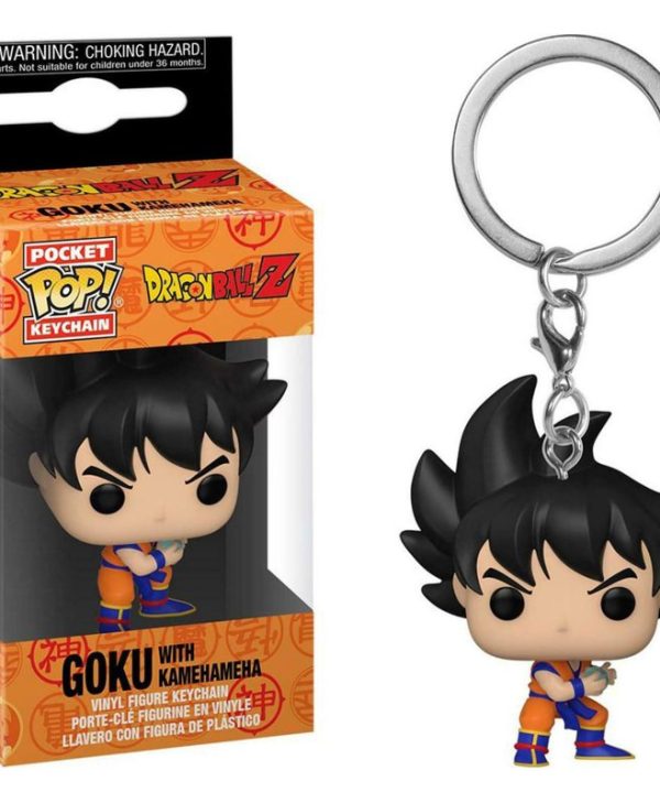 Funko Pocket Pop!: Dragon Ball Z - Goku With Kamehameha Keychain 889698547307