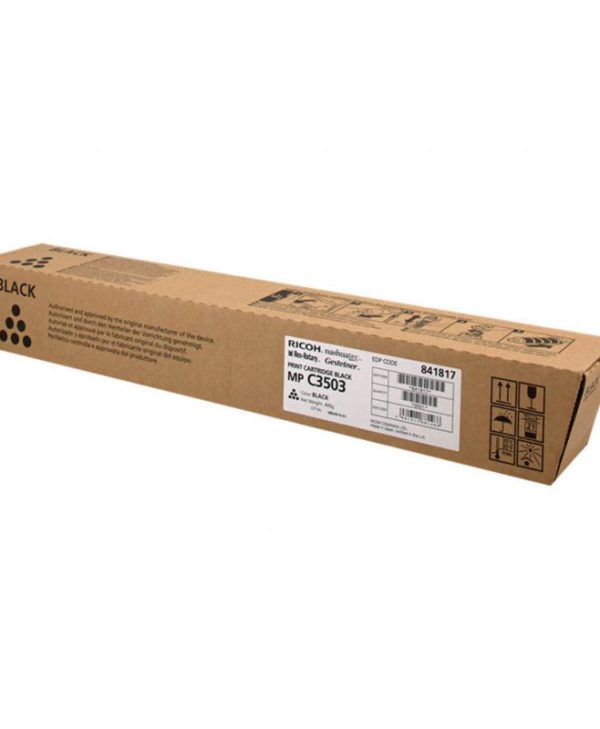 Ricoh MP C3003SP Toner Black 29.5k Pgs 841817
