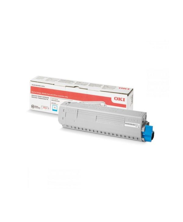 OKI C834/844 Toner Cyan 10k Pgs 46861307