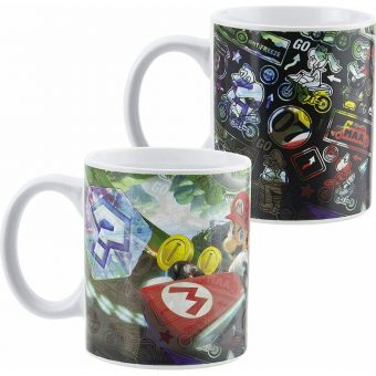 Paladone Super Mario - "Mario Kart" Heat Change 300ml Mug PP8307NN