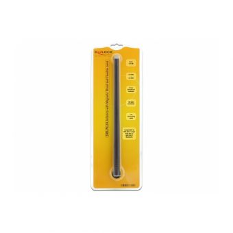 Delock Wi-Fi Antenna 6.5 dBi RP-SMA 0.3m Black 88410