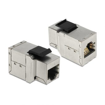 Delock Keystone Module RJ45/RJ45 Cat.6 17.1mm 86141