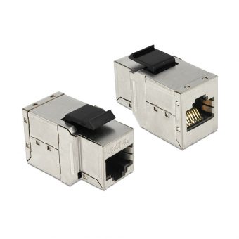 Delock Keystone Module RJ45/RJ45 Cat.6A 17.1mm 86166