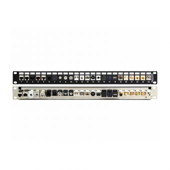 Delock Keystone Patch Panel 1U 19" 24-Port Black 43277 - Image 4
