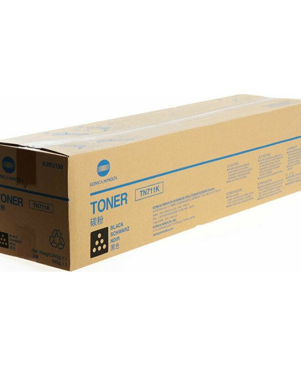 Konica Minolta TN-711K Toner Black 47.2k Pgs A3VU150