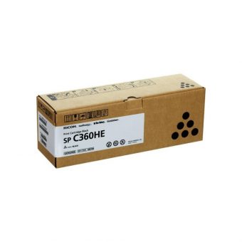 Ricoh SPC360HE Toner Black 7k Pgs 408184 - Image 2