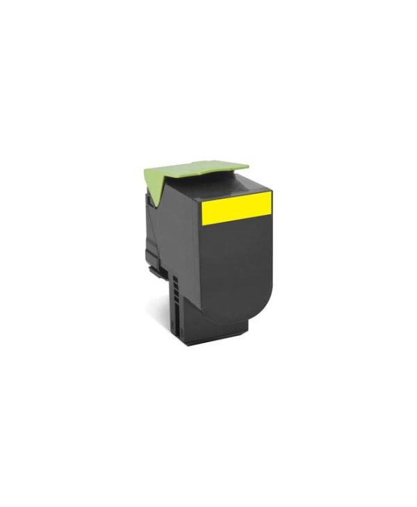 Lexmark 80C2HYE Toner Yellow 3k Pgs