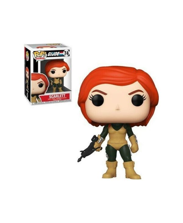 Funko POP! Retro Toys: G.I. Joe - Scarlett #74 Vinyl Figure 889698557832