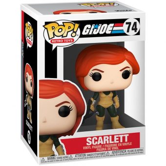 Funko POP! Retro Toys: G.I. Joe - Scarlett #74 Vinyl Figure 889698557832 - Image 2