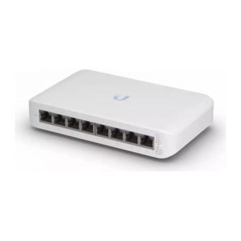 Ubiquiti UniFiSwitch Lite 8-port Gigabit PoE Managed Desktop Switch White USW-Lite-8-POE