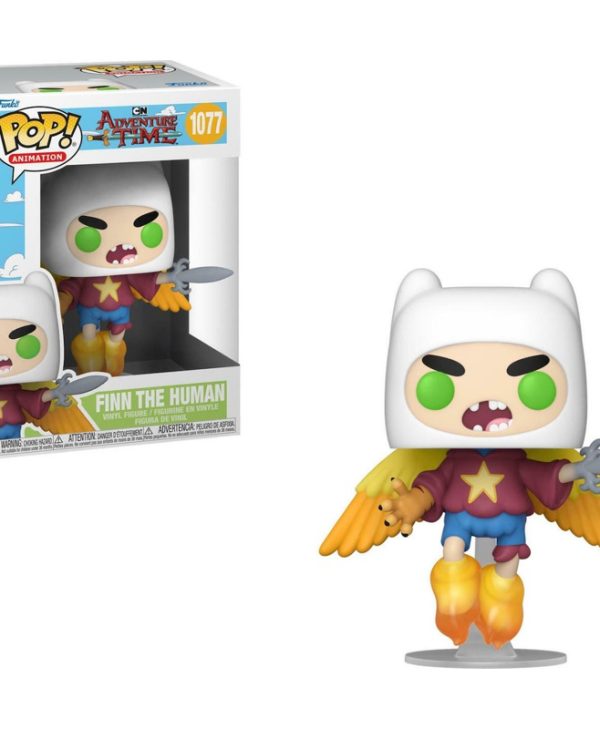 Funko Pop! Animation: Aventure Time - Finn The Human #1077 Vinyl Figure 889698577878