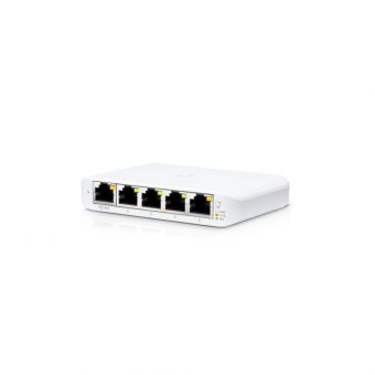 Ubiquiti UniFi Flex Mini 5-Port Gigabit PoE Desktop Switch White 5-Pack USW-FLEX-MINI-5 - Image 3