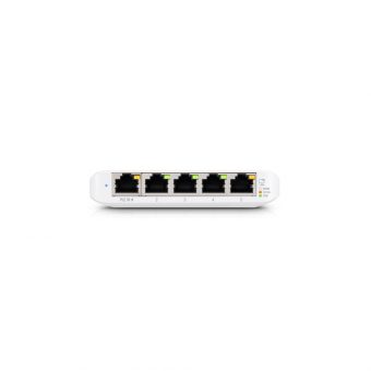 Ubiquiti UniFi Flex Mini 5-Port Gigabit PoE Desktop Switch White 5-Pack USW-FLEX-MINI-5 - Image 5