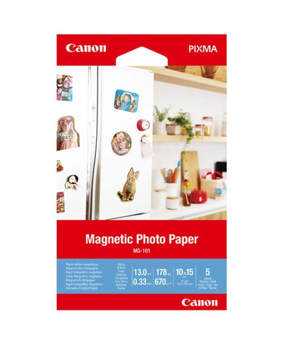 Canon MG-101 Magnetic Photo Paper A6 3634C002