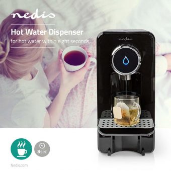 Nedis Hot Water Dispenser 2.5L One Button Operation, Black KAWD100FBK