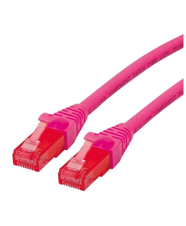 Roline UTP RJ45 Cat.6LSOH Snagless 1.5m Pink 21.15.2594-100