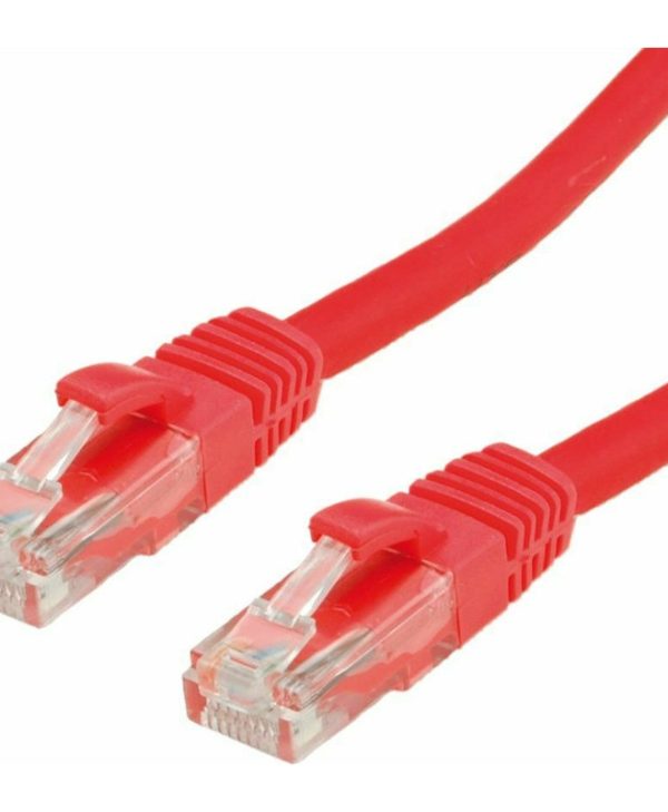 Value UTP RJ45 Cat.6 LSOH Snagless 1.5m Red 21.99.0251-150
