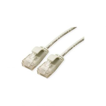 Roline UTP RJ45 Cat.6a LSZH Slim 2m Ivory 21.15.3905-100