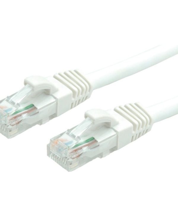 Value UTP RJ45 Cat.6a Snagless 1m White 21.99.1471-100