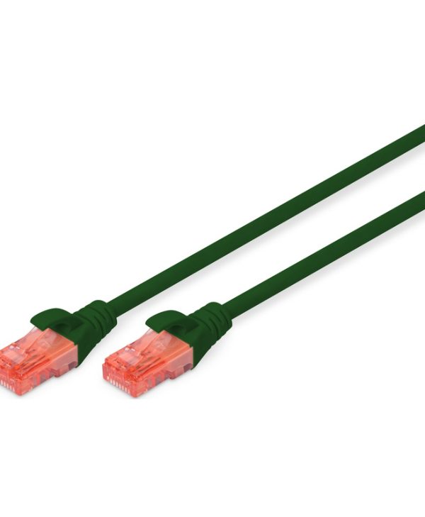 Digitus UTP RJ45 Cat.6 LSOH Snagless 3m Green DK-1617-030/G
