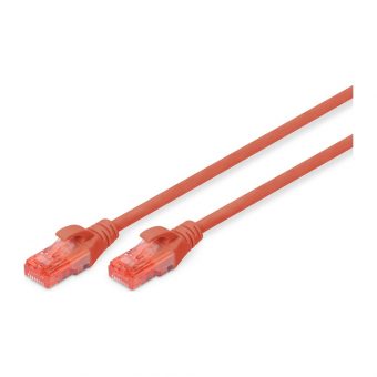 Digitus UTP RJ45 Cat.6 LSOH Snagless 5m Red DK-1617-050/R