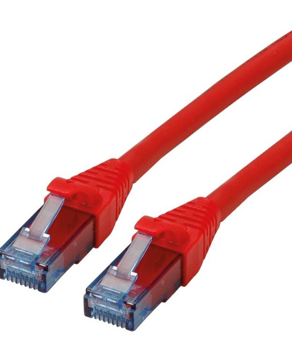 Roline UTP RJ45 Cat.6a LSOH Snagless 5m Red 21.15.2715-50