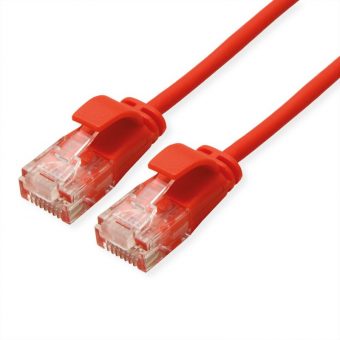 Roline UTP RJ45 Cat.6a LSOH Snagless Slim 5m Red 21.15.3917-50