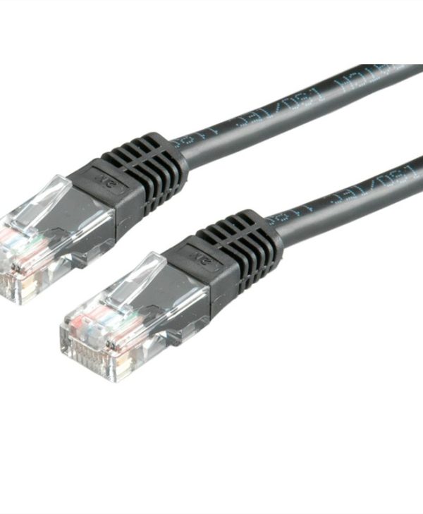 Value UTP RJ45 Cat.6 7m Black 21.99.1575-50