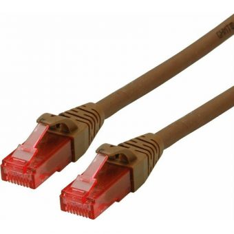 Roline UTP RJ45 Cat.6 LSOH Snagless 10m Brown 21.15.2587-40
