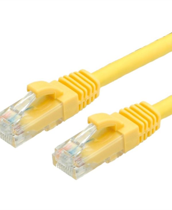 Value UTP RJ45 Cat.6 LSOH Snagless 10m Yellow 21.99.1082-40
