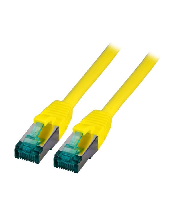 EFB Elektronik S/FTP RJ45 Cat.6a LSOH Snagless 5m Yellow EFB Elektronik S/FTP RJ45 Cat.6a Snagless Flat 5m