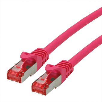Roline S/FTP RJ45 Cat.6 LSOH Snagless 10m Pink 21.15.2697-40