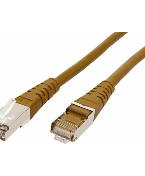 Roline S/FTP RJ45 Cat.6 15m Brown 21.15.1398