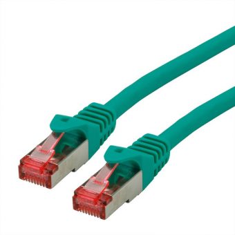Roline S/FTP RJ45 Cat.6 LSOH Snagless 7.5m Green 21.15.2636-40