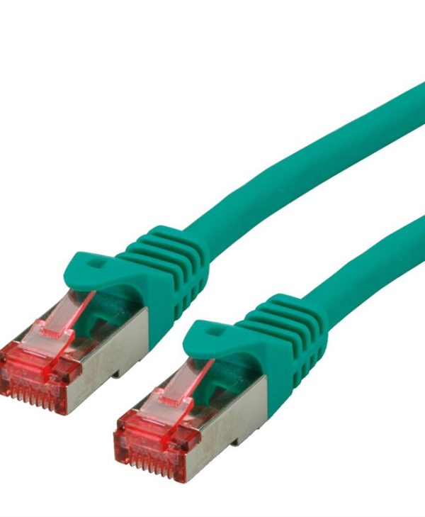 Roline S/FTP RJ45 Cat.6 LSOH Snagless 7.5m Green 21.15.2636-40