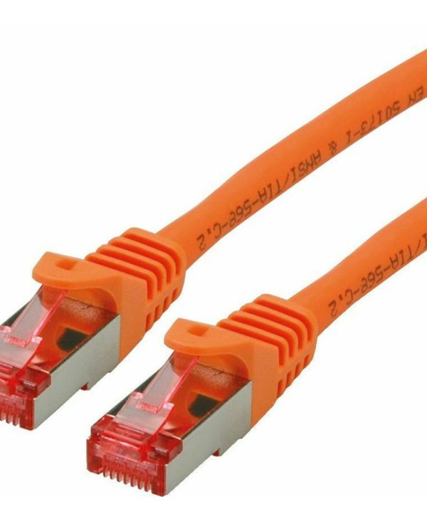 Roline S/FTP RJ45 Cat.6 LSOH Snagless 7.5m Orange 21.15.2676-40