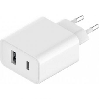 Xiaomi Φορτιστής xωρίς καλώδιο με θύρες Uusb-A και Usb-C, 33W, Λευκός BHR4996GL