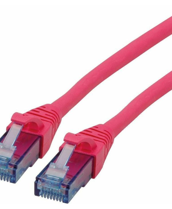 Roline UTP RJ45 Cat.6a LSOH Snagless 15m Pink 21.15.2798-30