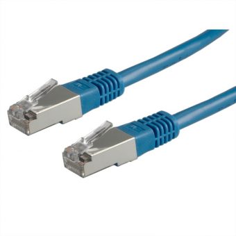 Roline F/FTP RJ45 Cat.5e 20m Blue 21.15.0474