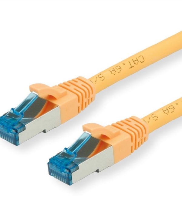 Value S/FTP RJ45 Cat.6a LSOH Snagless 3m Yellow 21.99.1933-50