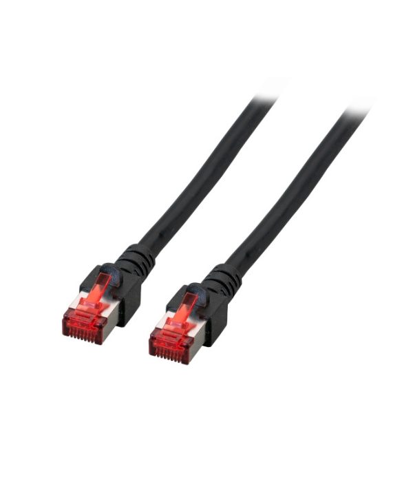 EFB Elektronik S/FTP RJ45 Cat.6 LSZH 0.15m Black K5515.0.15