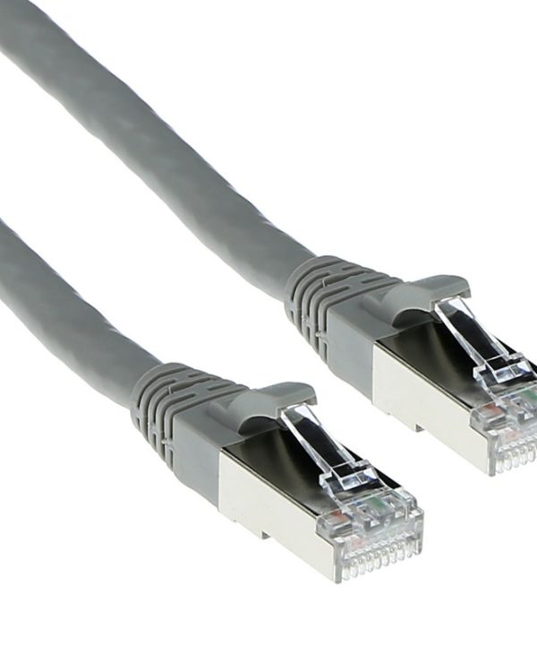 Intronics ACT S/FTP RJ45 Cat.6a 2m Grey IB4002