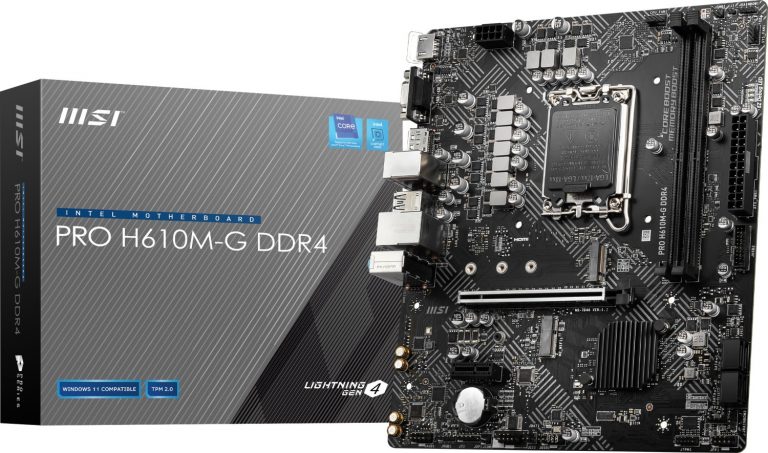 MSI Pro H610M-G DDR4 7D46-009R - Image 8